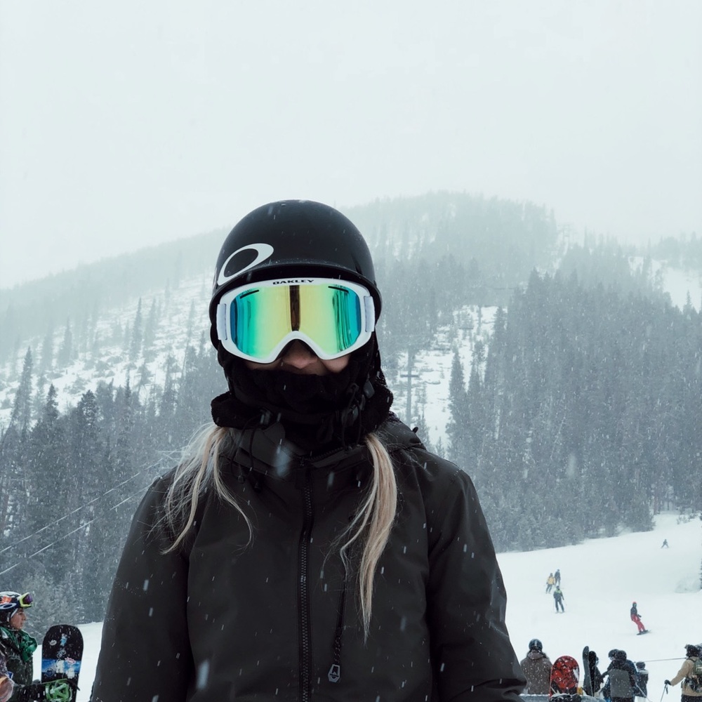 Women’s White Oakley Goggles